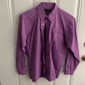 Boys dress shirt size 16 color purple